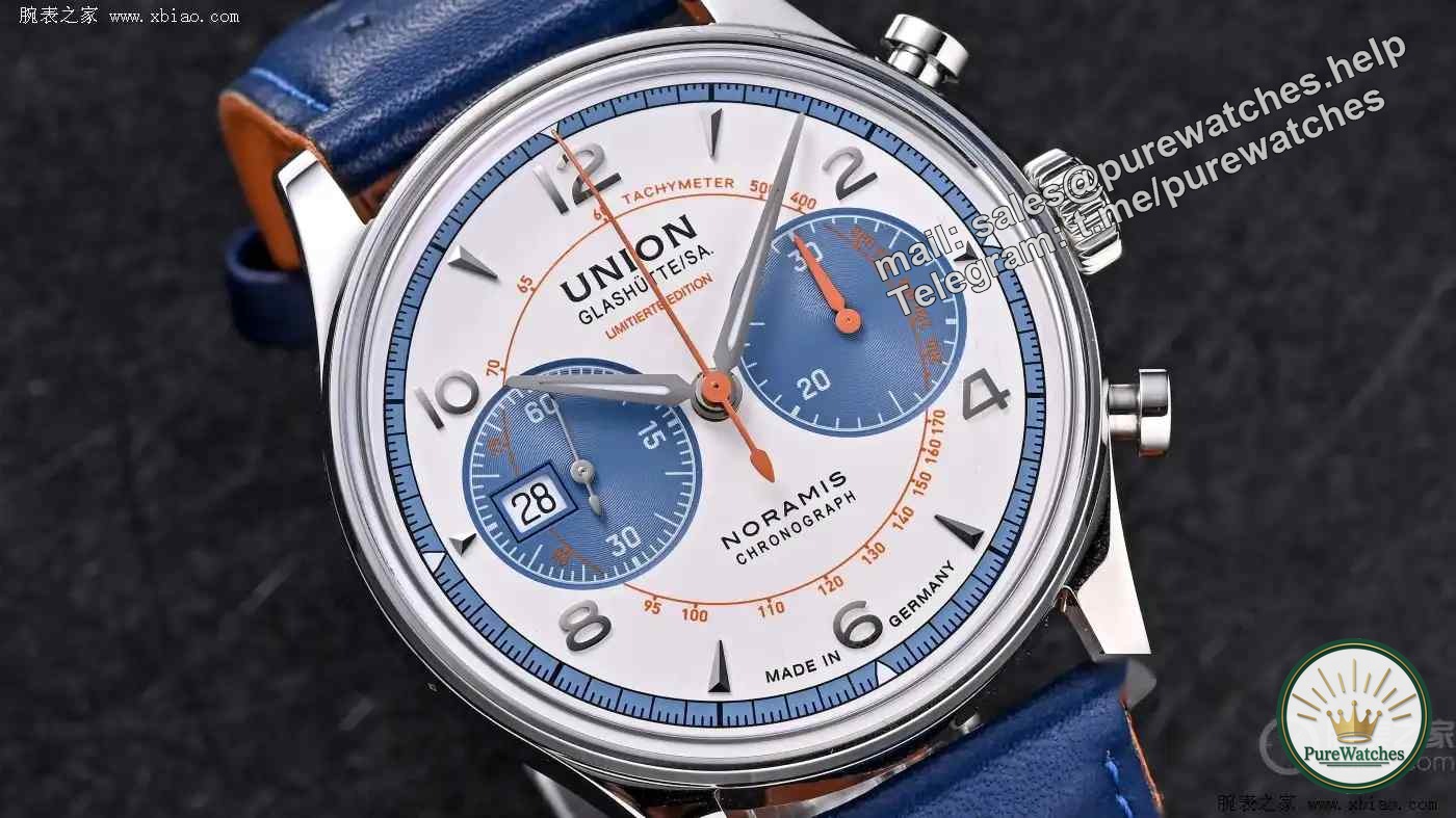 A must-try for racing fans! Yulian Nolamins brings the century-old Gulf Oil orange and blue totem, and the German precision core subverts the joint watch!