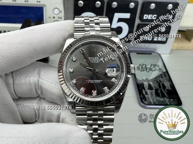 Gray Diamond Log V2 version measured 134 grams! Is this high imitation Rolex from VS Factory worth buying?