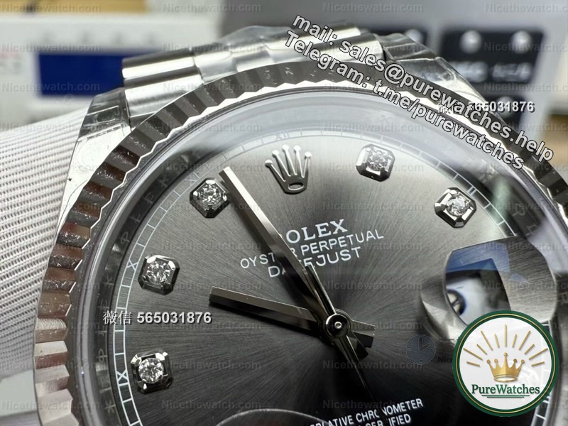 Gray Diamond Log V2 version measured 134 grams! Is this high imitation Rolex from VS Factory worth buying?
