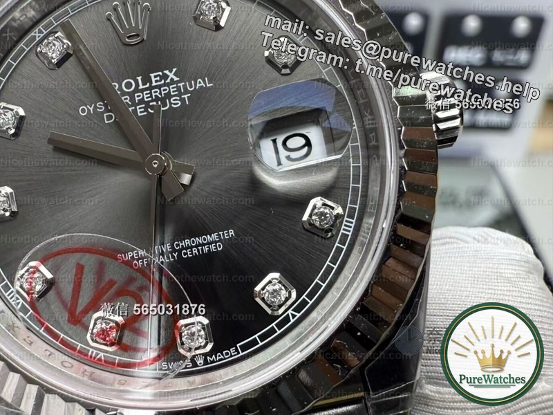Gray Diamond Log V2 version measured 134 grams! Is this high imitation Rolex from VS Factory worth buying?