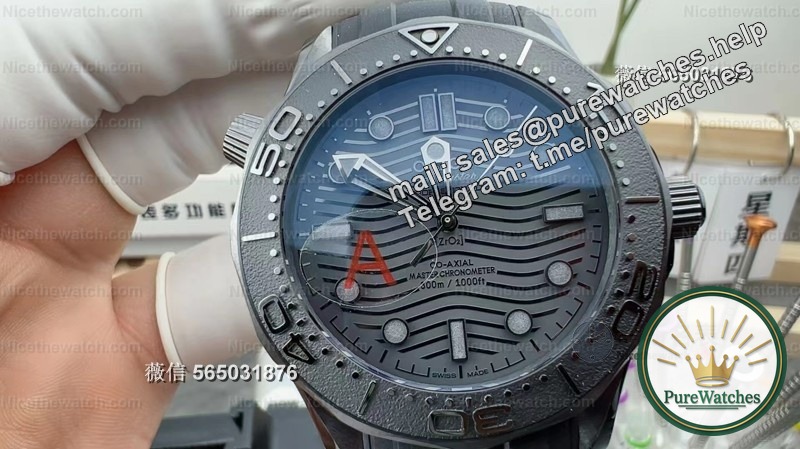 Darth Vader evolves again! VS jet black Seamaster 300 upgraded 8806 integrated movement, dark aesthetic ceiling?