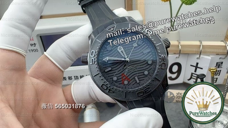 Darth Vader evolves again! VS jet black Seamaster 300 upgraded 8806 integrated movement, dark aesthetic ceiling?