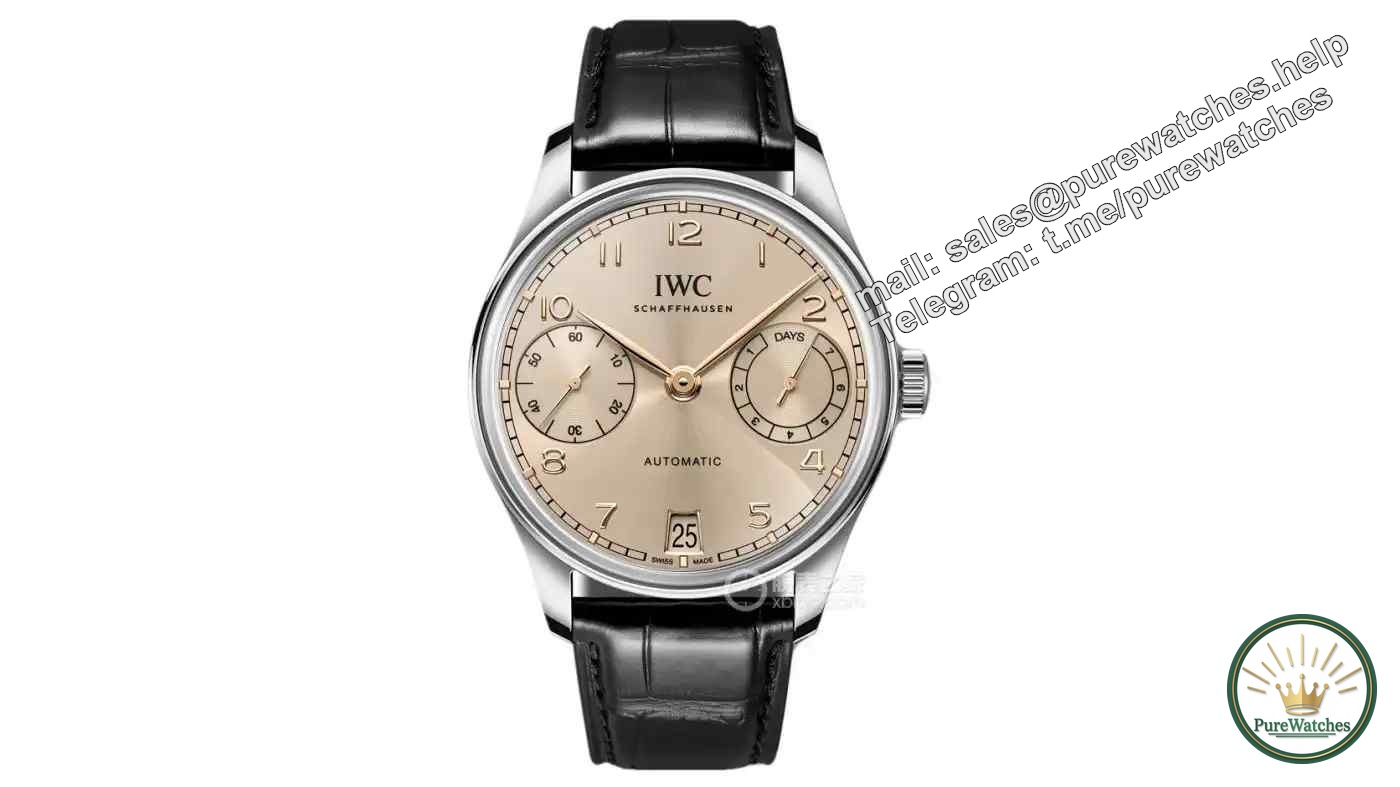 Beige palette retro trend is on the rise! Three niche watches recommended: Omega Sand Color Diver vs. IWC Portuguese Seven Warm Gold Plate