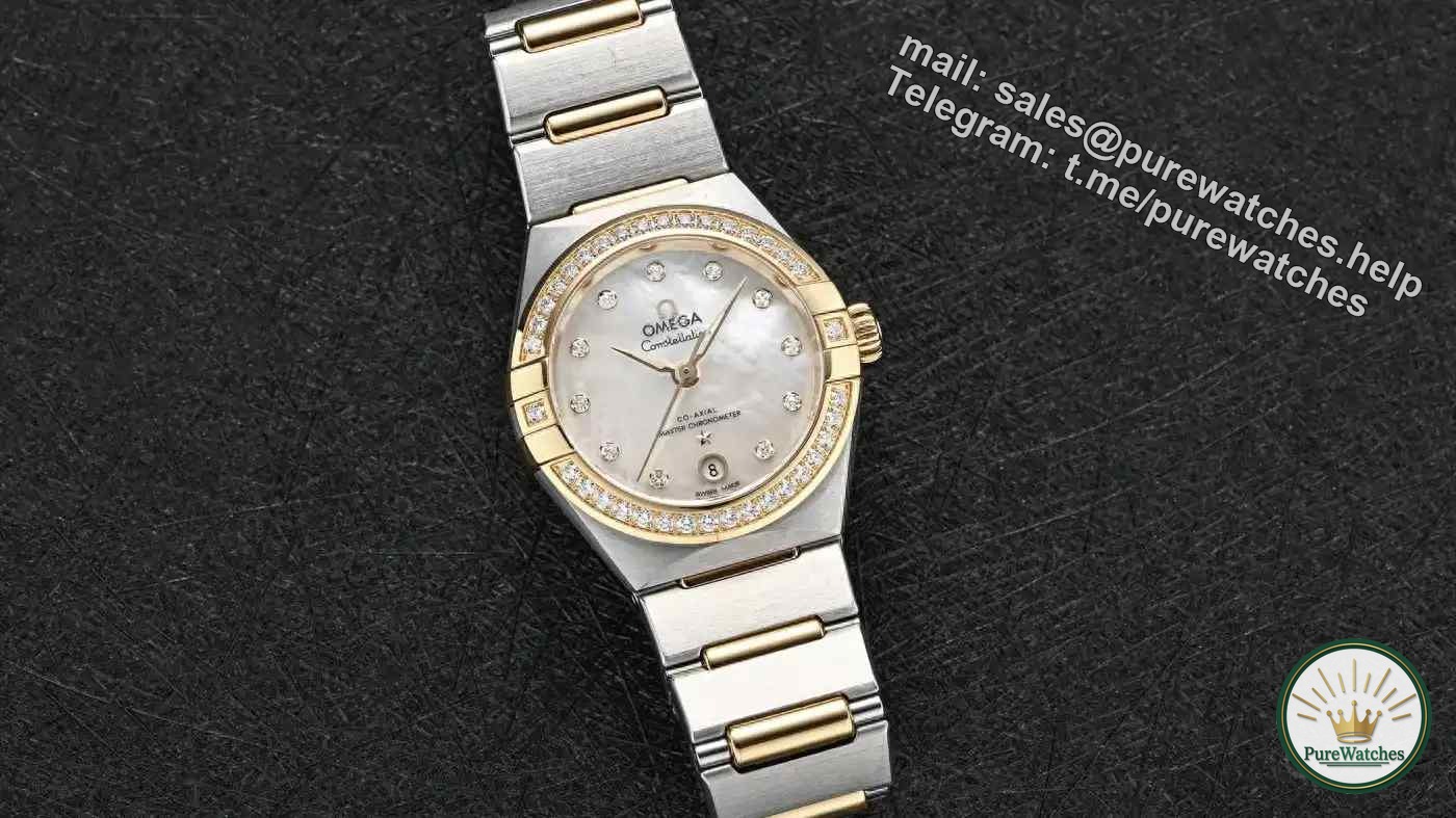 Why has the Omega Constellation women’s watch been so popular for 40 years? Full analysis of the Manhattan claw design, the gold and diamond model is so beautiful!