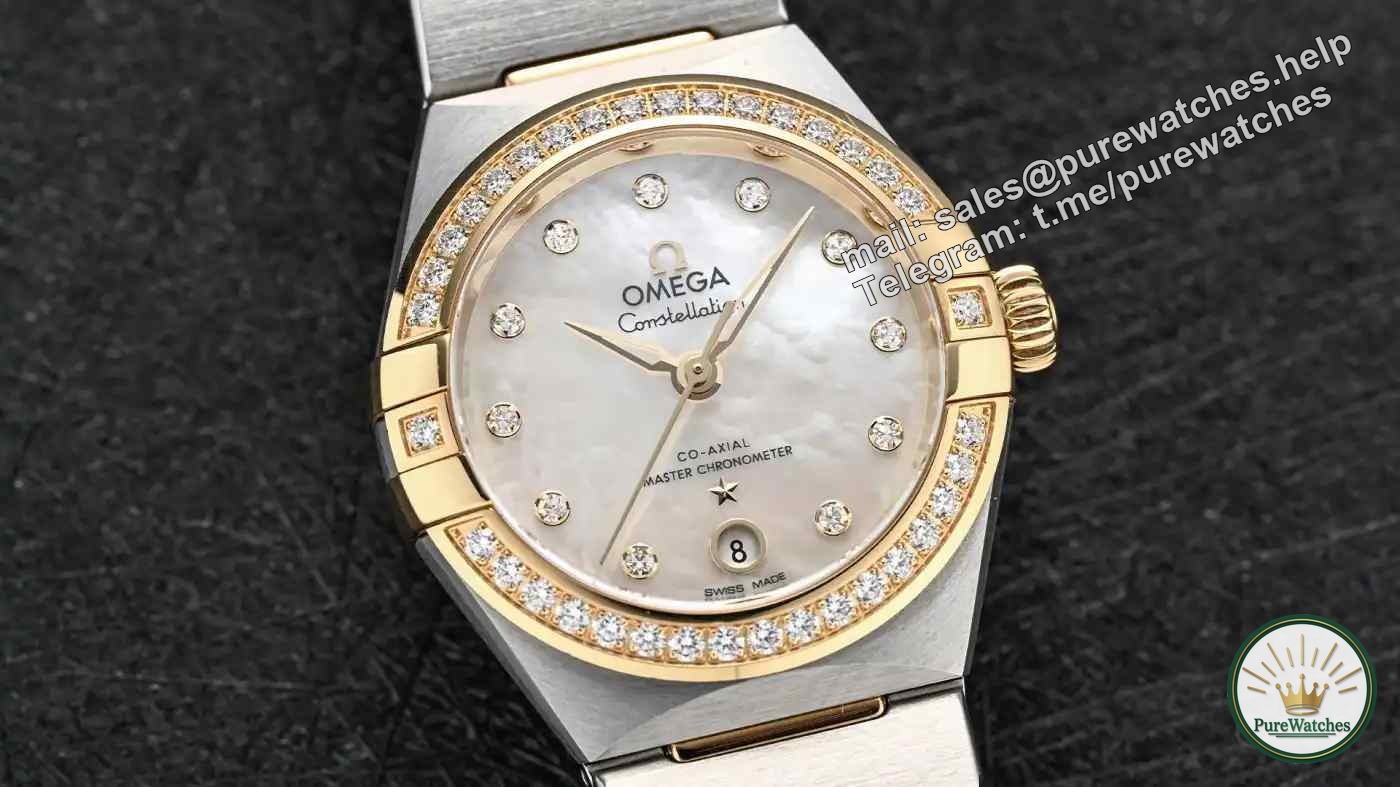 Why has the Omega Constellation women’s watch been so popular for 40 years? Full analysis of the Manhattan claw design, the gold and diamond model is so beautiful!