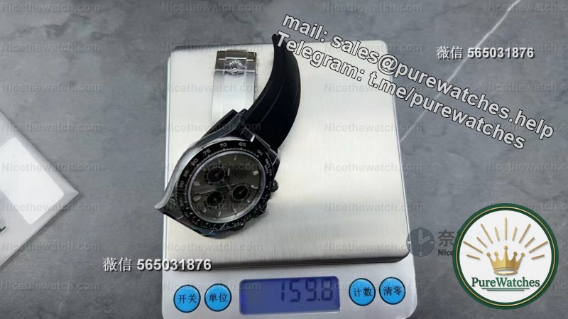 159.7 grams of real pressure feel! ARF Platinum Cement Gray Glue Daytona 4131 in-depth review, a must-see for details