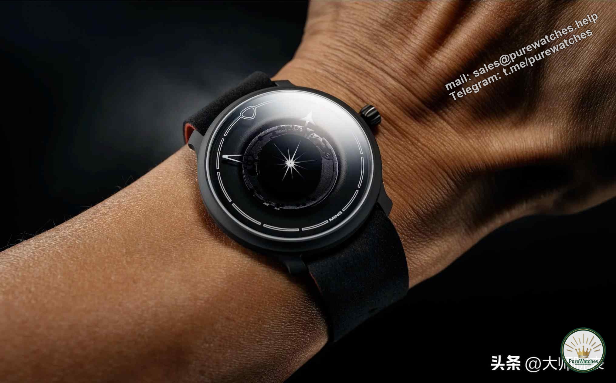 Ultra-light watches broke the record, and six models were unveiled, one of which was made in China.
