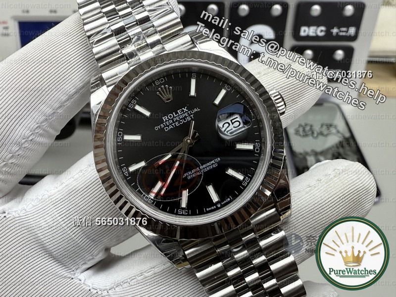 Stop buying old versions! VS 41mm black disk log V2 is fully upgraded, with flashing dog tooth ring and no color difference on the disk surface