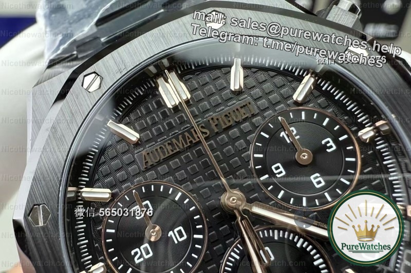 Full ceramic + card-free movement! Actual test of APS Audemars Piguet 26240 black ceramic replica, say goodbye to fake ones!
