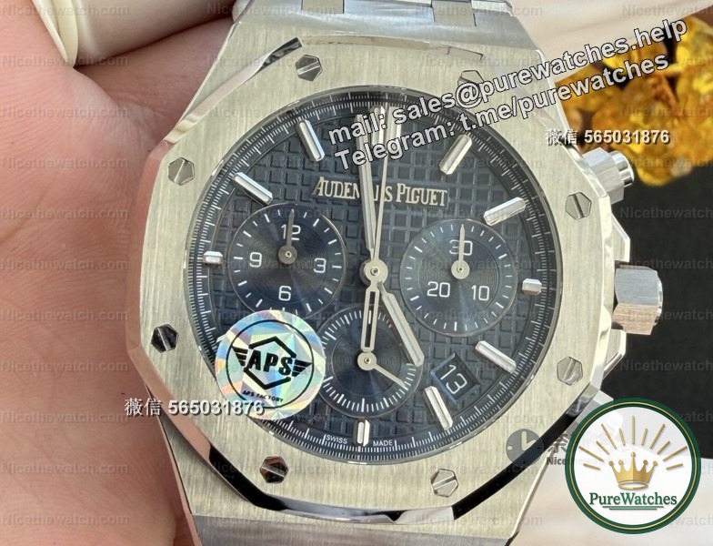 After getting the APS factory Audemars Piguet 26715, the small diameter of 38mm actually hides so many details!