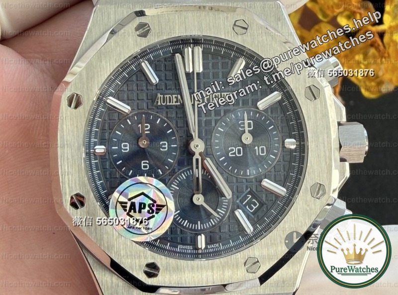 After getting the APS factory Audemars Piguet 26715, the small diameter of 38mm actually hides so many details!