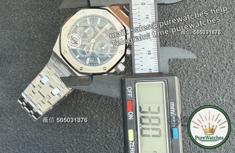 After getting the APS factory Audemars Piguet 26715, the small diameter of 38mm actually hides so many details!