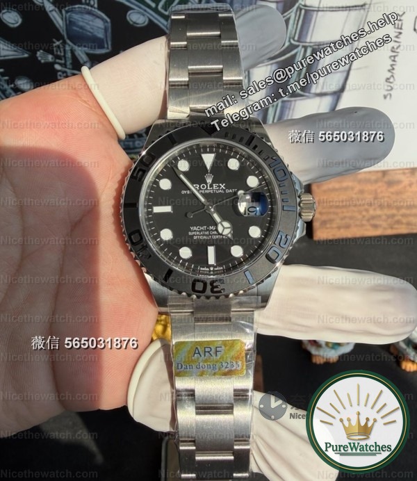 Don’t panic if Factory C is gone! Actual measurement of ARF titanium yacht 42mm: 107 grams of real titanium + Dandong 3235, the replacement ceiling is here