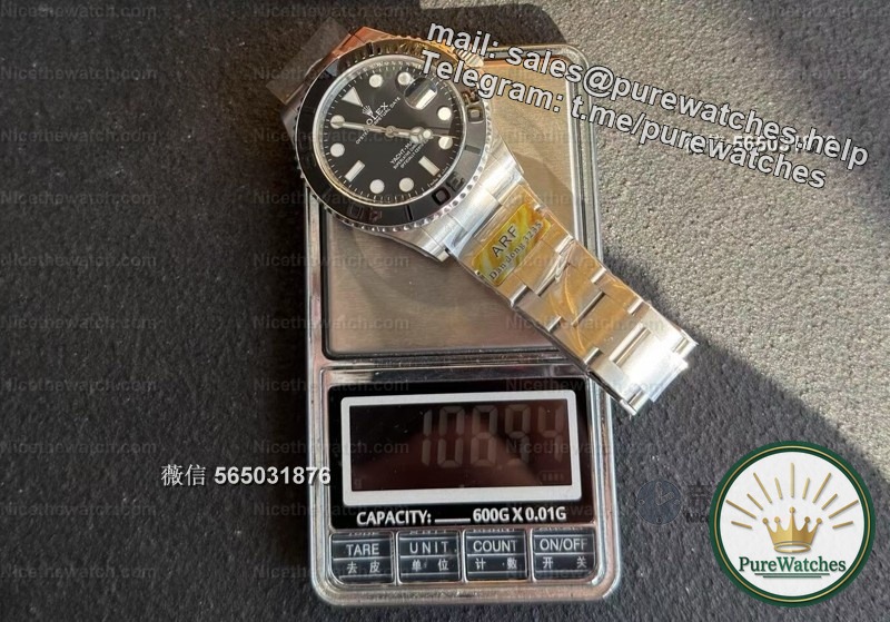 Don’t panic if Factory C is gone! Actual measurement of ARF titanium yacht 42mm: 107 grams of real titanium + Dandong 3235, the replacement ceiling is here