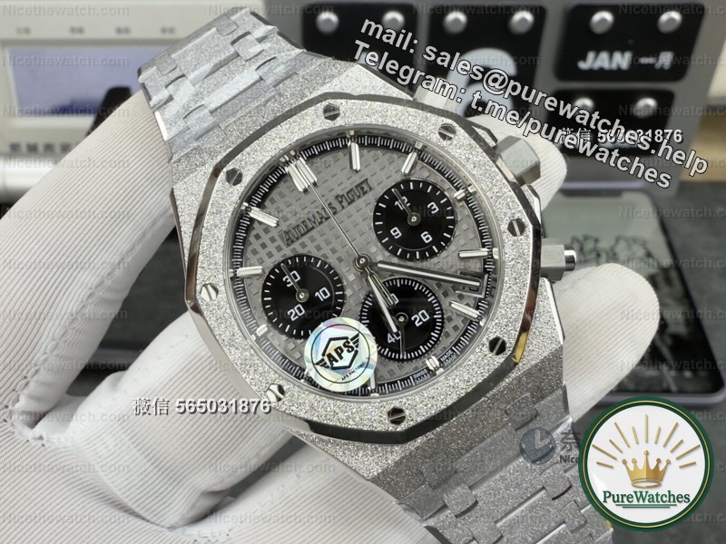 Being low-key is the ultimate show off! I bought the APS Audemars Piguet 26240BC Frost Gold Gray Plate, and my friends thought it was original!