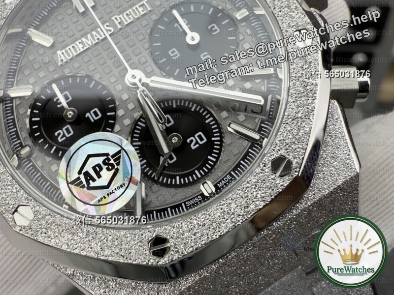 Being low-key is the ultimate show off! I bought the APS Audemars Piguet 26240BC Frost Gold Gray Plate, and my friends thought it was original!