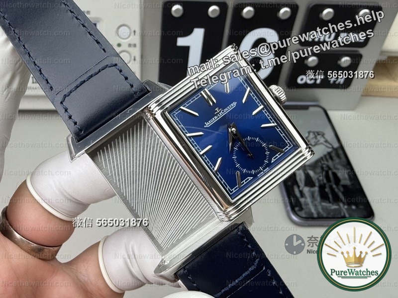 One watch with two sides, dual time as you wish | In-depth experience of MG factory replica Jaeger-LeCoultre Reverso Tribute double-sided dual time zone watch