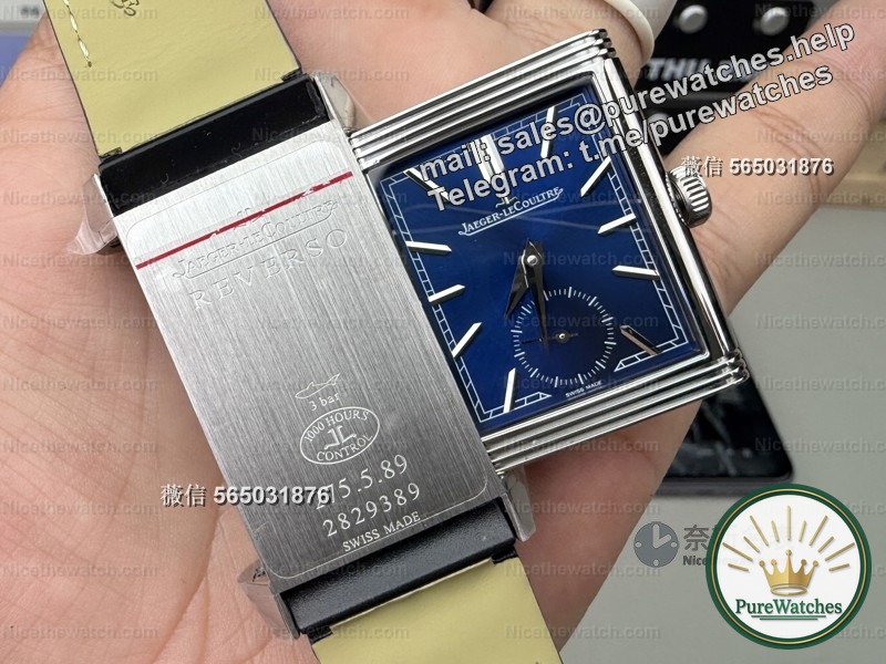 One watch with two sides, dual time as you wish | In-depth experience of MG factory replica Jaeger-LeCoultre Reverso Tribute double-sided dual time zone watch