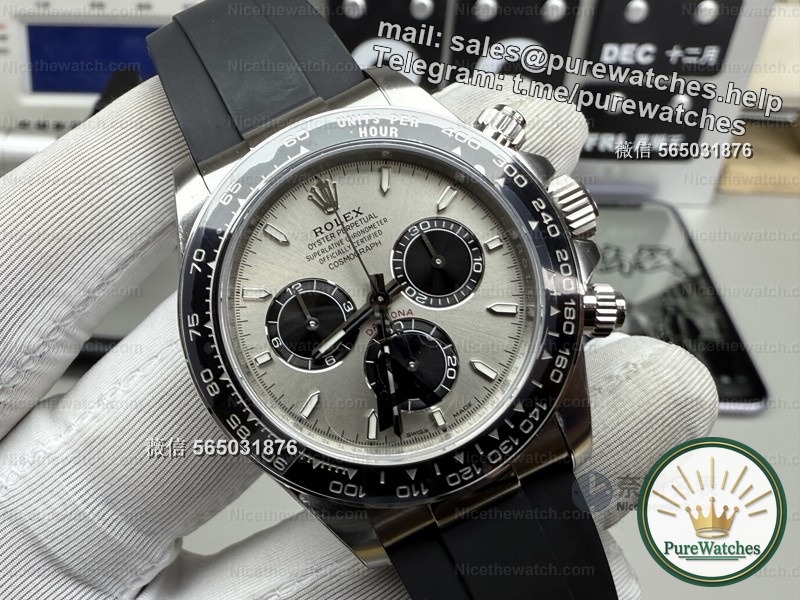 VS factory Rolex Grizzly Daytona depth measurement: 138g counterweight + Dandong 4131 movement, is it worth buying?