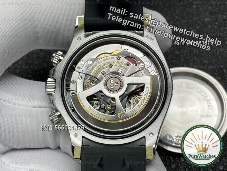 VS factory Rolex Grizzly Daytona depth measurement: 138g counterweight + Dandong 4131 movement, is it worth buying?