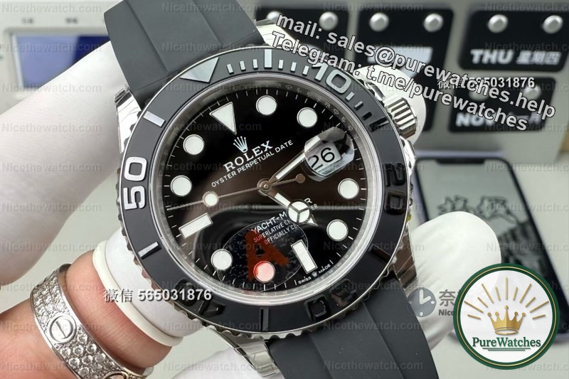In-depth review of VS factory Rolex Platinum Yacht: 3235 movement + 72 hours power reserve, is it worth buying?