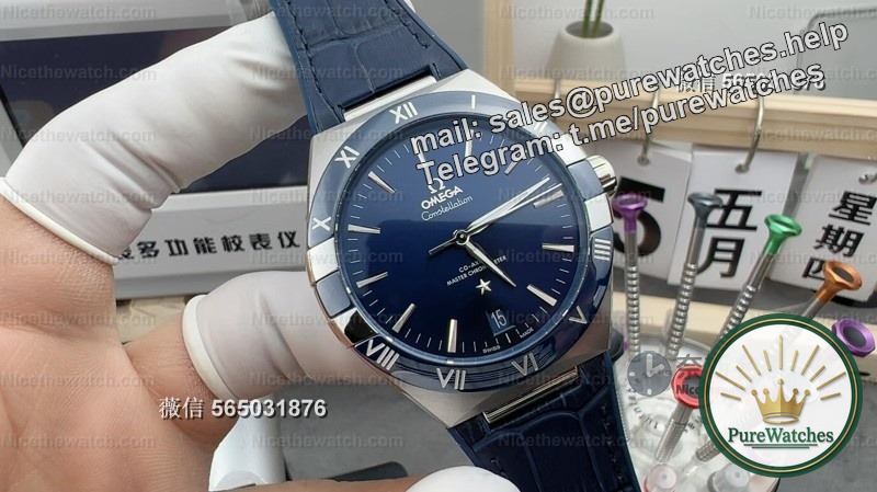 VS factory Omega fifth generation constellation depth measurement: 8900 movement + independent time adjustment, is the replica ceiling worthy of the title?