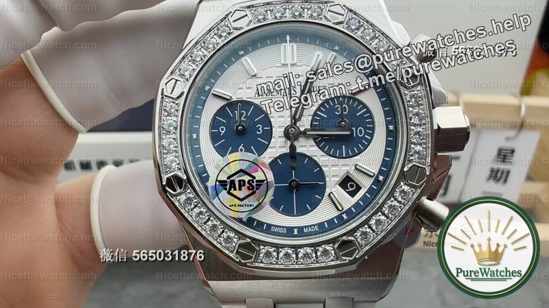 The same Wang Ziwen model is reproduced! APS factory 26231ST women’s model Royal Oak in-depth review: Are the details ridiculously correct?