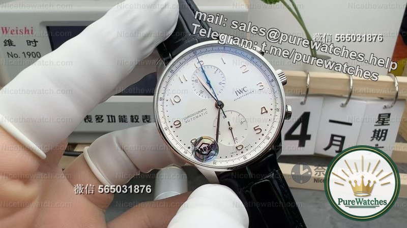 Dandong’s first IWC movement is here! Actual test of the strongest version of APS Portuguese meter: 41mm version + real timing linkage