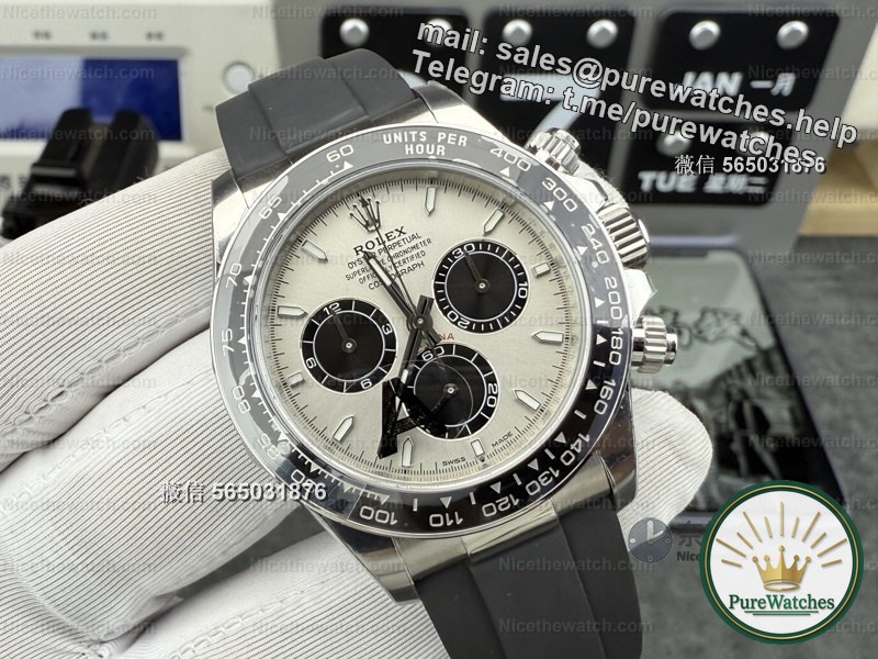 After wearing it for 30 days, I dare to say: VS factory cement gray Daytona weighted version, this “falling” replica watch made me quit the original addiction!