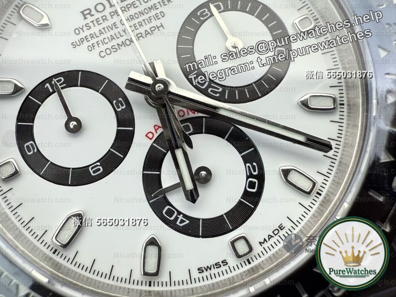 Reject “fake at a glance”! In-depth disassembly of BT Factory Panda Di: 904L steel case + sunken chronograph dial, Dandong 4130 movement zero reset accuracy reaches 98%