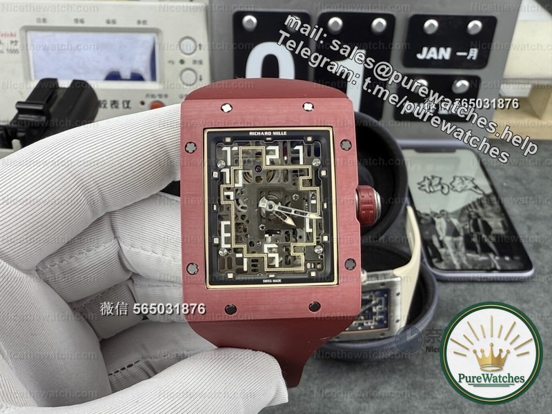 38 grams of real titanium makes it feel comfortable to use! Actual test of the replica RM16-02: the full-motion gears click and turn, and the ten thousand yuan wear gives off the aura of a million-dollar supercar watch