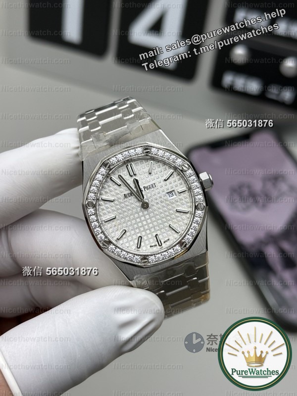 33mm exclusive for little fairies! ZF factory Audemars Piguet 67651 quartz model actual test: chocolate plate + real diamond feel, worry-free and no adjustment for three years