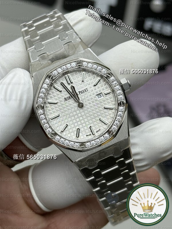 33mm exclusive for little fairies! ZF factory Audemars Piguet 67651 quartz model actual test: chocolate plate + real diamond feel, worry-free and no adjustment for three years