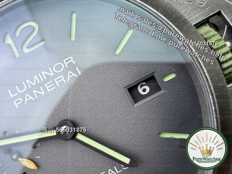 VS factory Panerai PAM01412 in-depth analysis – the craftsmanship sincerity of the matte black warrior