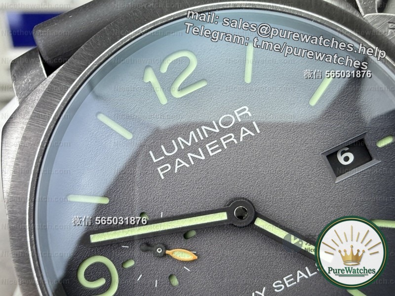 VS factory Panerai PAM01412 in-depth analysis – the craftsmanship sincerity of the matte black warrior