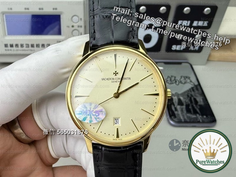 Can an electroplated gold replica watch really be worn for three years? Give the answer using 14 months of actual testing of MKS Vacheron Constantin 85180