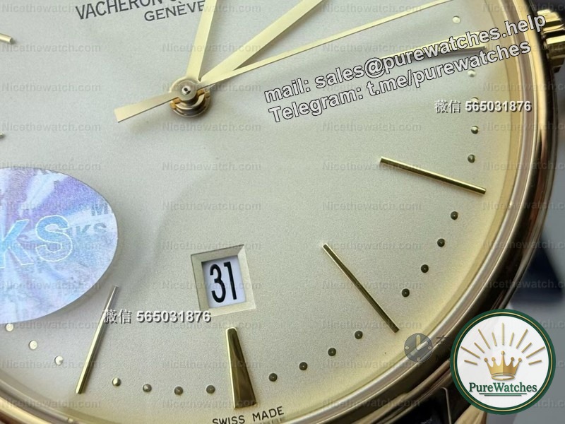 Can an electroplated gold replica watch really be worn for three years? Give the answer using 14 months of actual testing of MKS Vacheron Constantin 85180