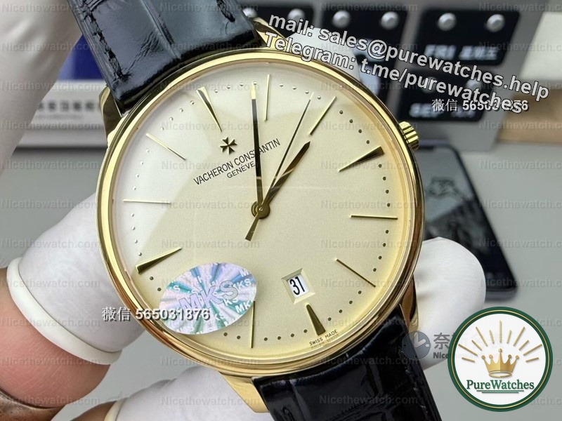 Can an electroplated gold replica watch really be worn for three years? Give the answer using 14 months of actual testing of MKS Vacheron Constantin 85180