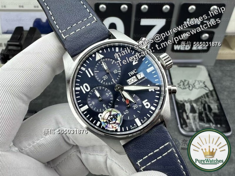 The APS IWC is equipped with the Dandong integrated movement, and the balance wheel position has been corrected to 8 o’clock. The replica watch is finally no longer fake!