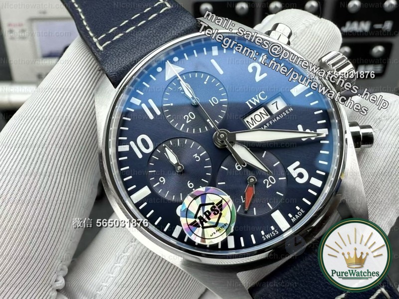 The APS IWC is equipped with the Dandong integrated movement, and the balance wheel position has been corrected to 8 o’clock. The replica watch is finally no longer fake!