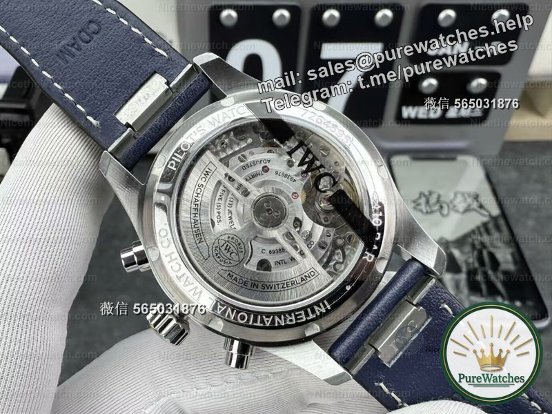 The APS IWC is equipped with the Dandong integrated movement, and the balance wheel position has been corrected to 8 o’clock. The replica watch is finally no longer fake!