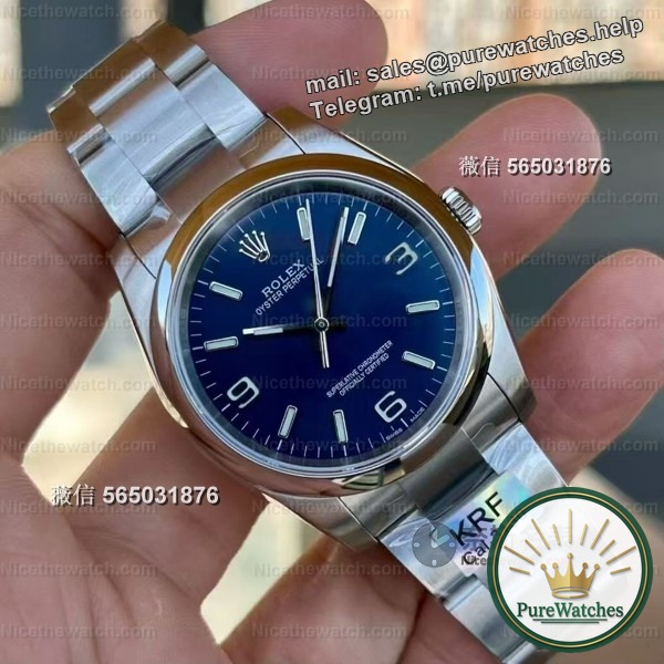 Good news for small wrists! KRF factory restarts Rolex 116000 retro version, 36mm details measured, is it worth buying?