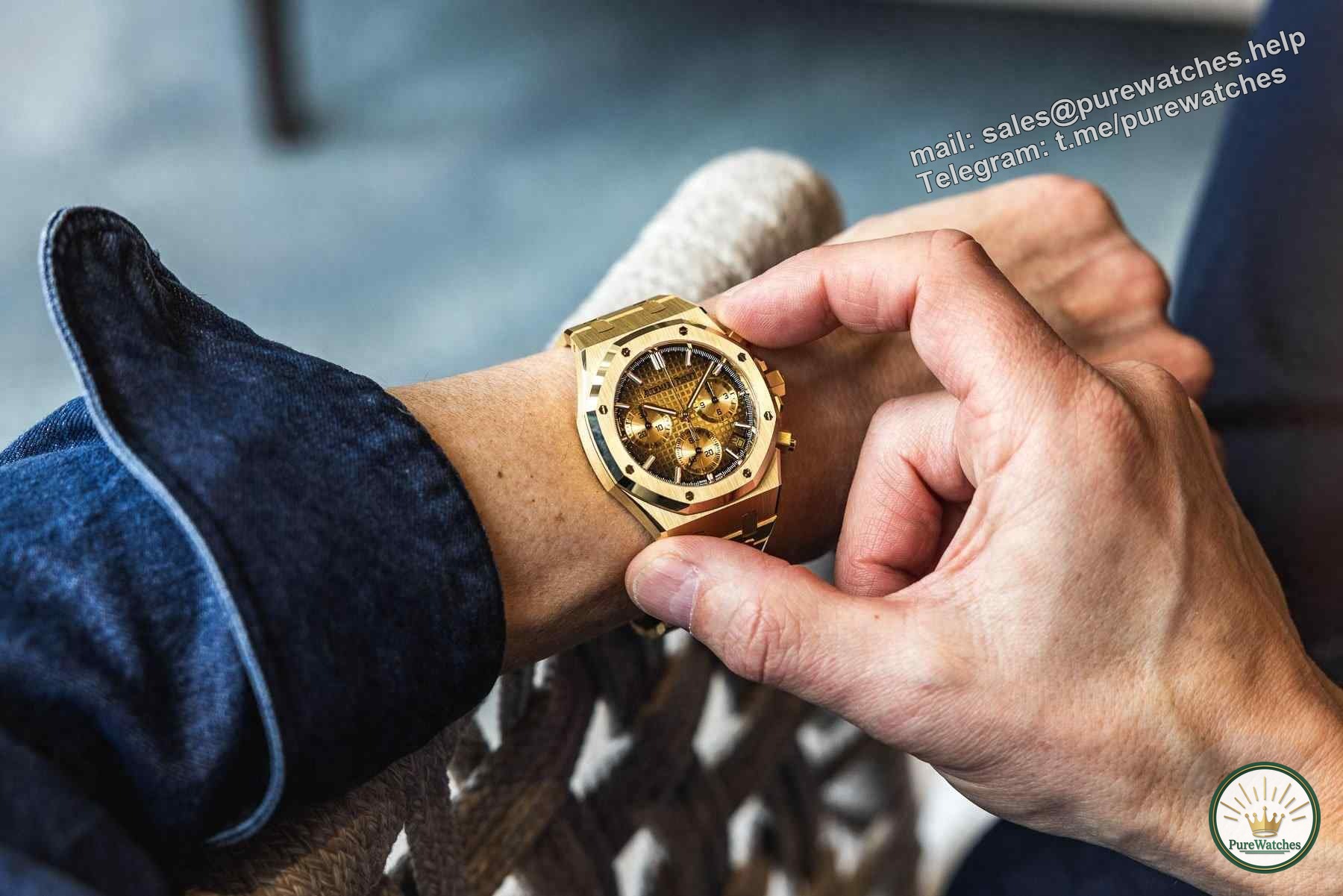 Do you like big gold watches? What are the popular gold watches in 2024?
