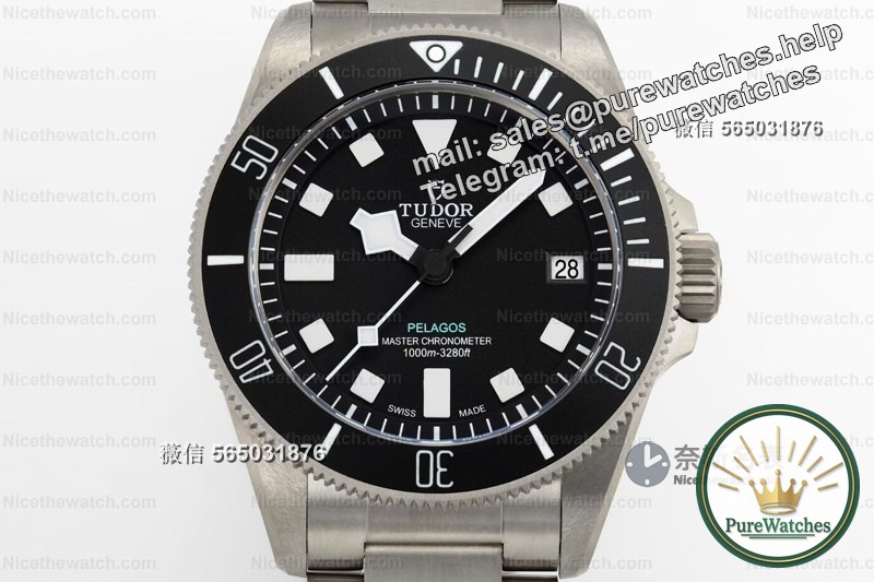 ZF factory Tudor Submariner M2543 review: 43mm titanium case with 2824 movement, how does it feel?