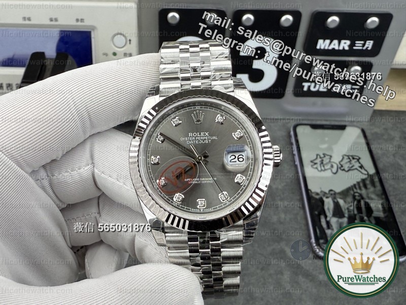 Can I buy the VS Factory Rolex Gray Diamond Diary? All the words from my heart are here