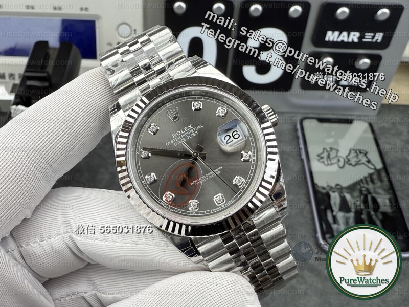 Can I buy the VS Factory Rolex Gray Diamond Diary? All the words from my heart are here