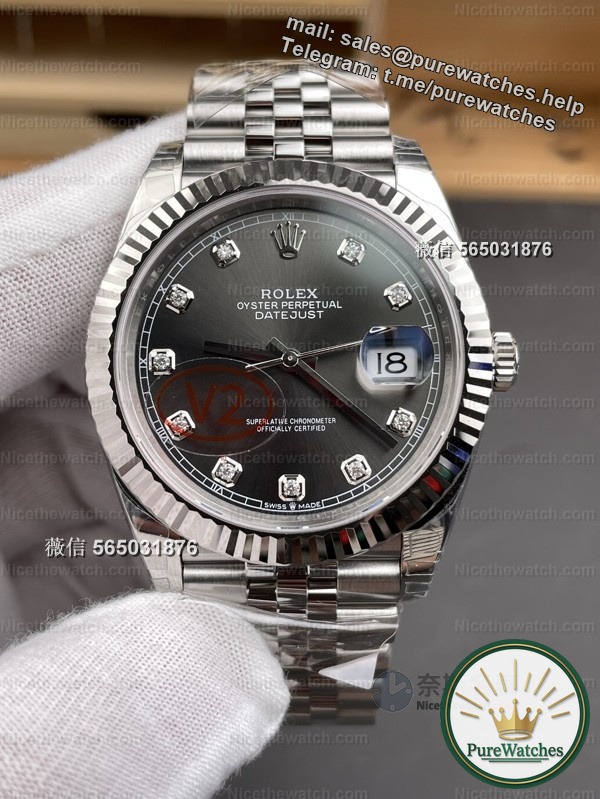 In-depth review of the VS factory Rolex Gray Diamond Logic V2 version: Premium gray with Dandong 3235, how can the details be rated?