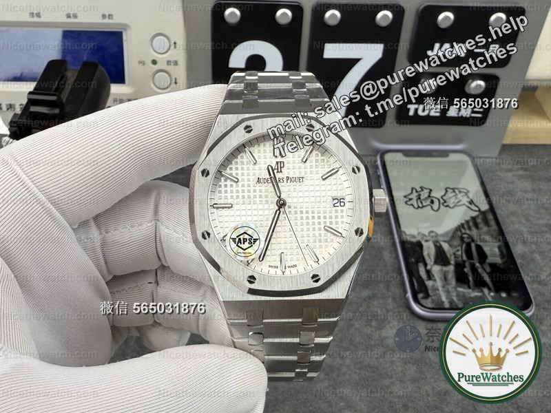 APS factory Audemars Piguet 15500 all-in-one machine measured in half a month: 4302 movement + card-free structure, this time it is really stable!
