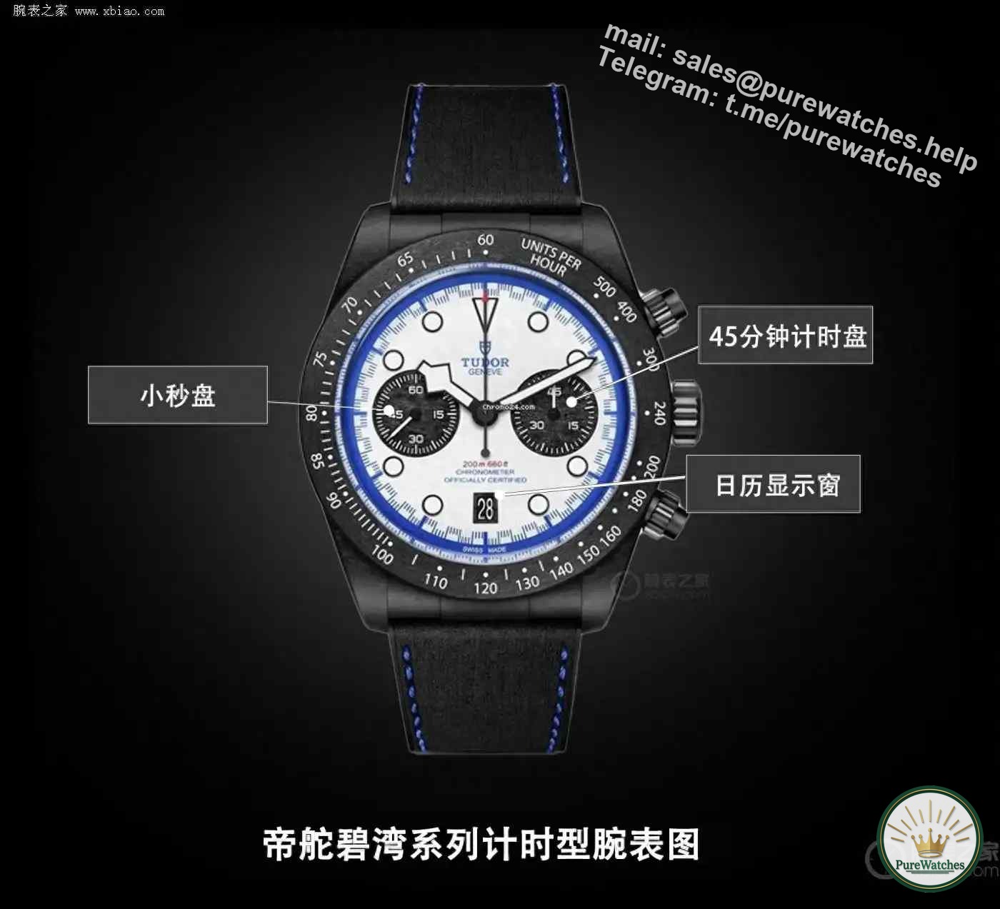 Limited to 2025 pieces! Tudor joins hands with F1 Toro Rosso to launch the Black Bay carbon fiber chronograph watch that arouses the enthusiasm of racing fans!