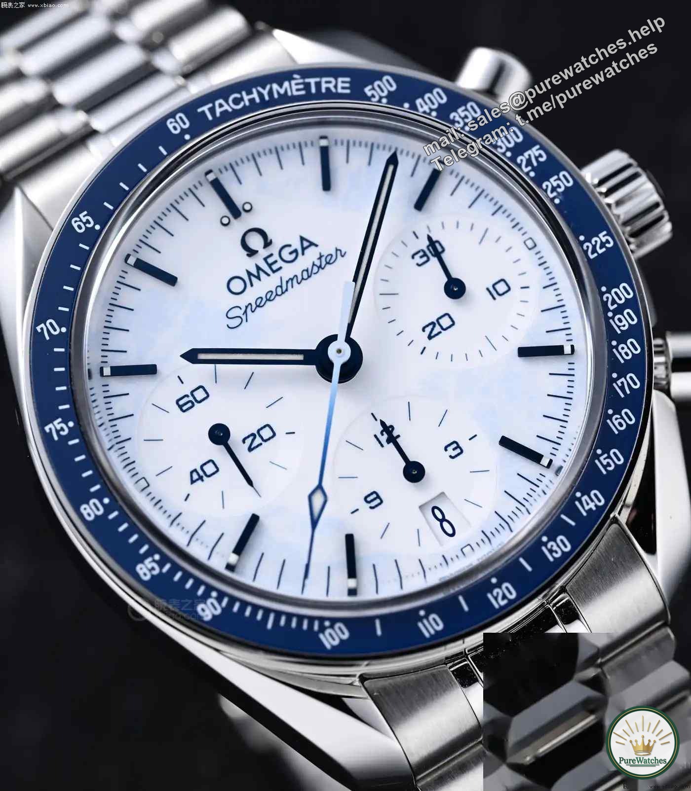 A collection of Winter Olympics sentiments on your wrist! Omega Speedmaster 38mm “Ice and Snow” released, 49,000 yuan to pay tribute to Milan!